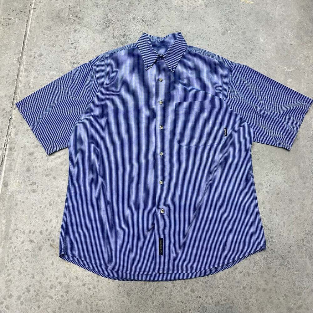 Timberland Weathergear Short Sleeve Button Down Shirt - Medium